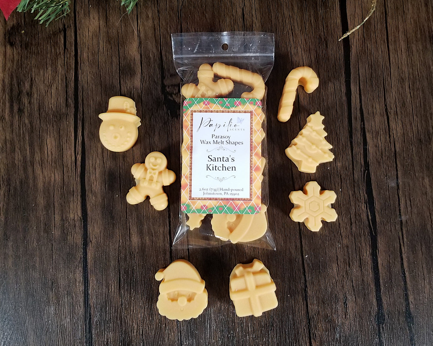 Christmas Wax Melt Shapes