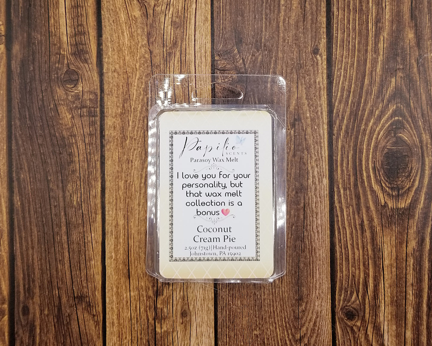 I love you for that personality, but that wax melt collection is a bonus