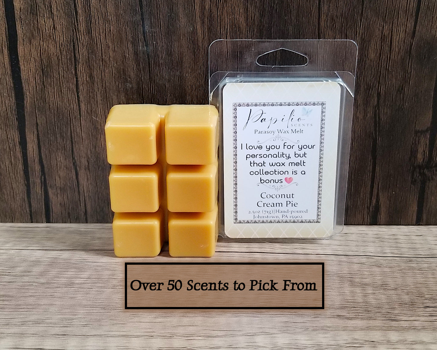 I love you for that personality, but that wax melt collection is a bonus