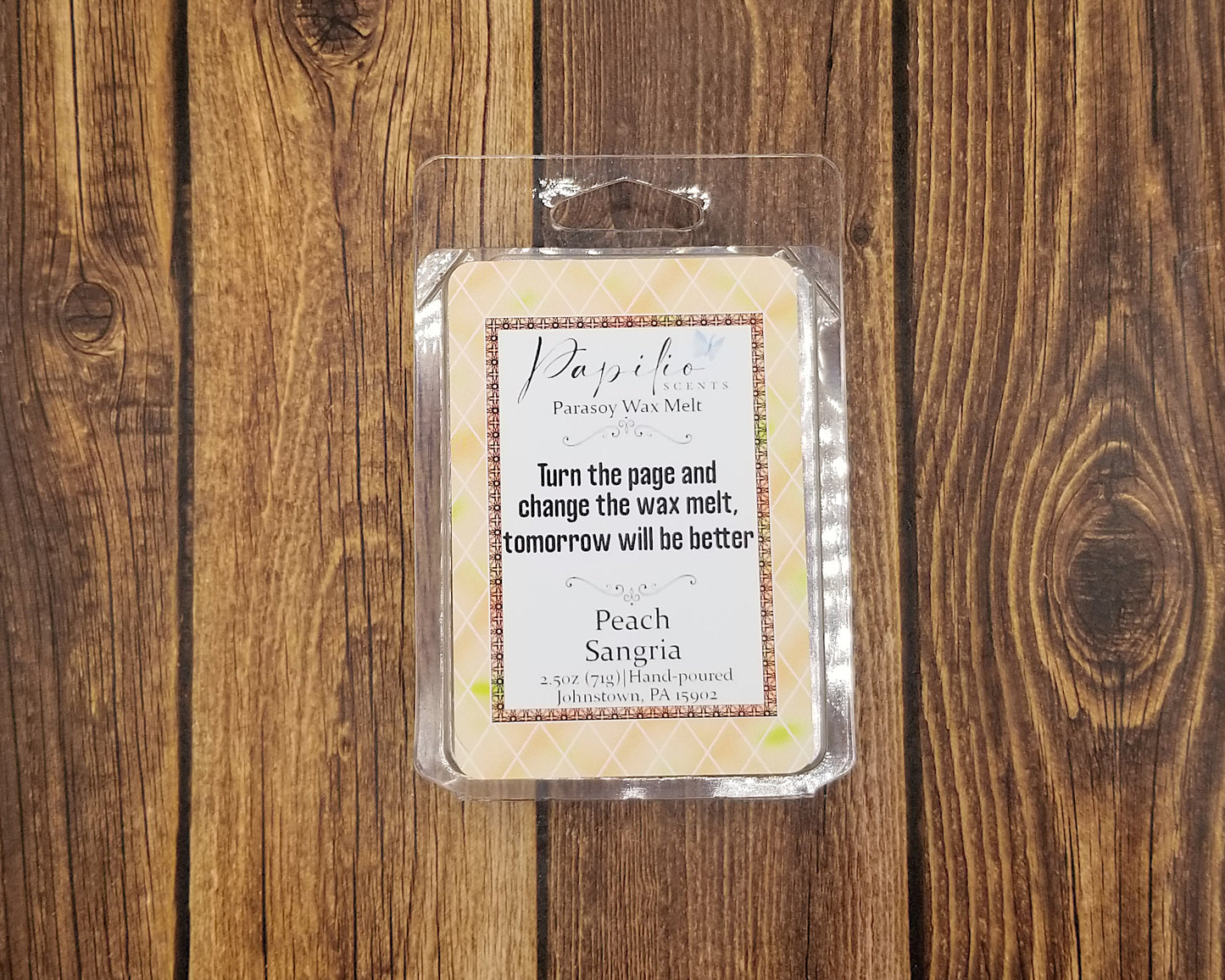 Turn the Page and Change the Wax Melt, Tomorrow will be Better
